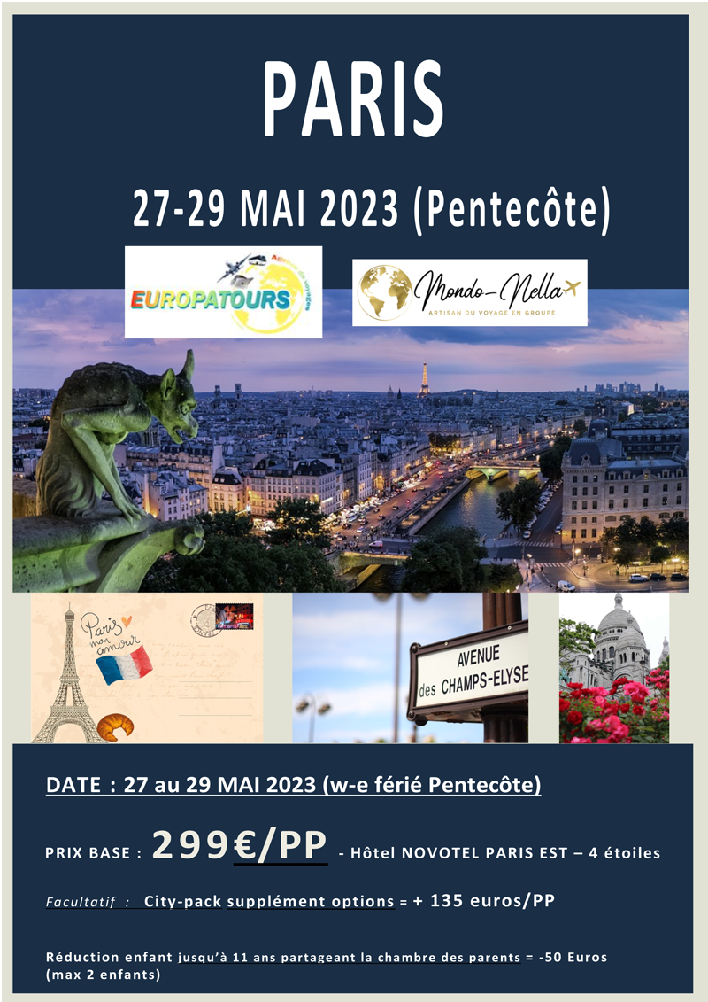 PARIS PENTECOTE MAI 23 1